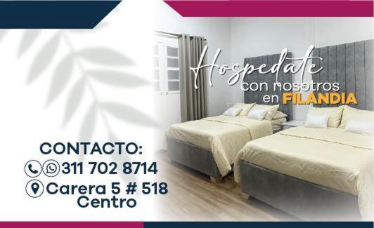 Apartamento Casa Colonial Filandia Exterior foto